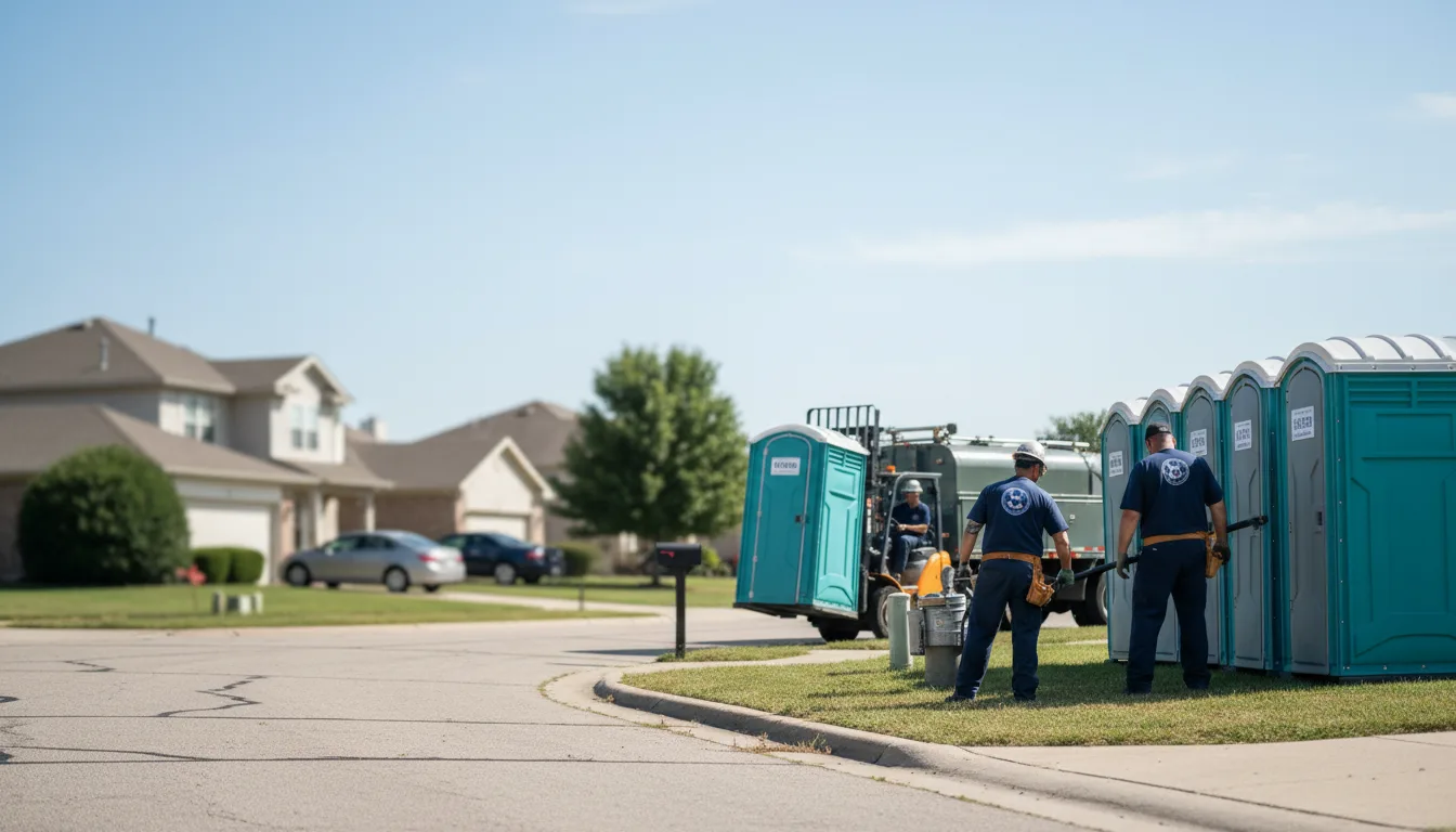 Porta Potty Rental in Saint Francisville, IL near me